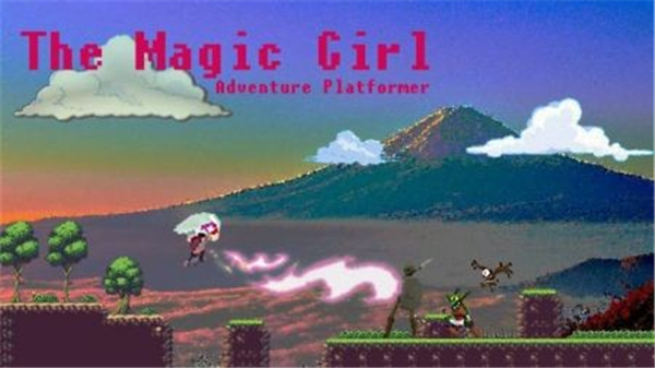 The magic girl The magic girl