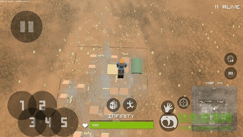 我的世界之吃鸡枪战 我的世界之吃鸡枪战