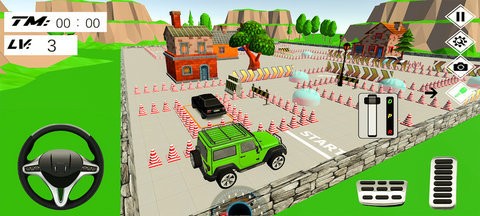 印度吉普车停车场 印度吉普车停车场