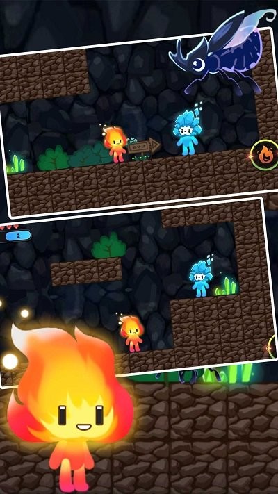 红蓝冰火双人游戏 红蓝冰火双人游戏