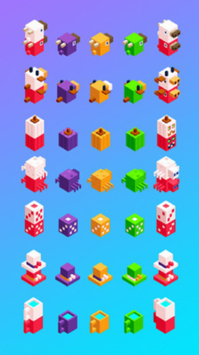 方块保持移位 方块保持移位