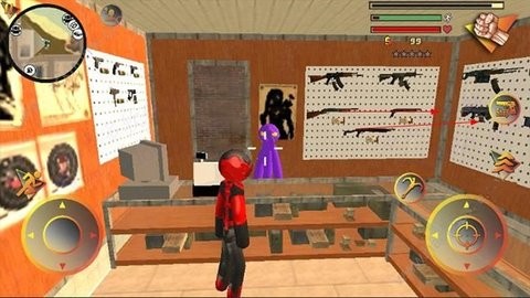 火柴人绳索英雄无限金币钻石版