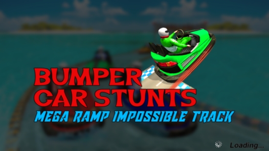 Bumper Car Stunts Mega Ramp Impossible Track