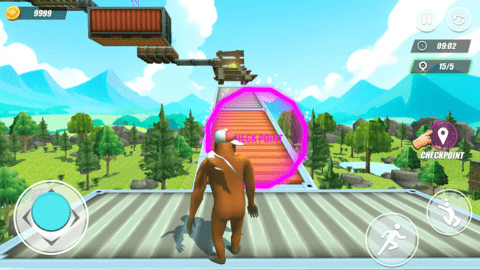 屋顶短跑：跑酷(Rooftop Dash: Parkour )