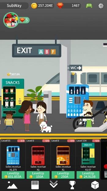 PopPop Tycoon(自动贩卖机手机版)